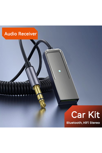 Choice1 طقم سيارة Gray-C بتقنية بلوتوث 5.5، مستقبل صوت AUX، منفذ USB إلى 3.5 ...