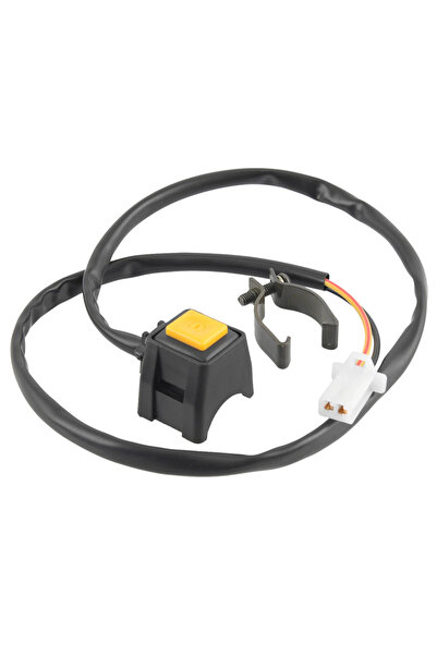 Choice1 Square yellow 22mm Durable ATV Motorcycle Dual Sport Quad Start Horn ...