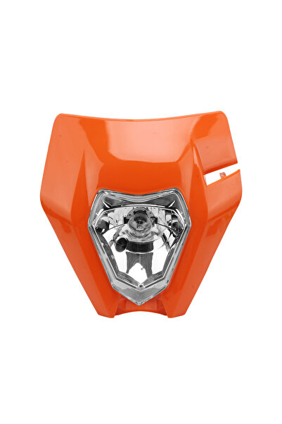 choice2 لوحة برتقالية اللون لمصابيح LED الأمامية لدراجات KTM EXC و EXCF و SX ...