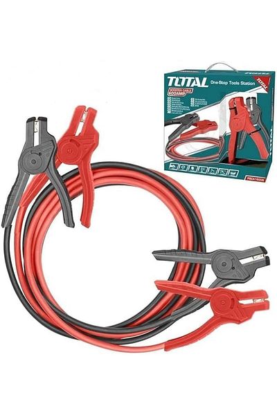 TOTAL PBCA16008 Booster Cable With High Performance - Teal White