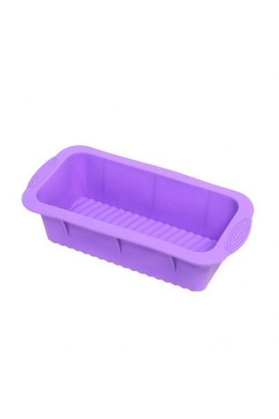 OEM Forma pentru cozonac, Silicon, 25x12x7 cm, Mov