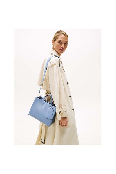 Tommy Hilfiger Дамска чанта Th Aw0aw17508 Th Established Med Shopper