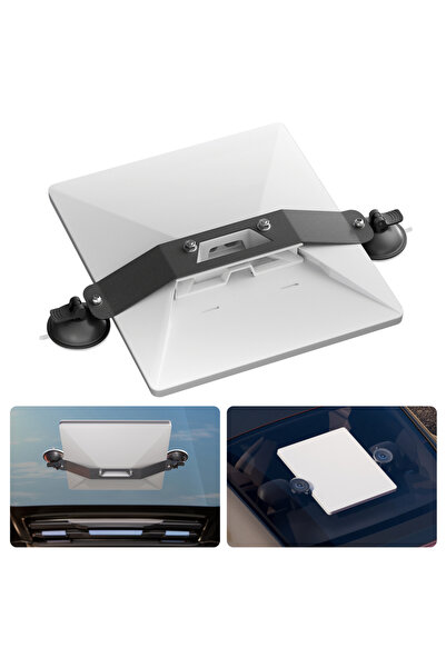 Choice موصل رمادي عالمي لحامل Starlink Mini المحمول المزود بكوب شفط، مجموعة ت...