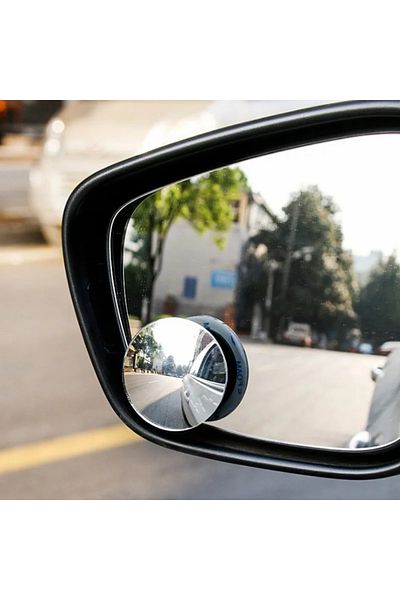 Choice A pair Universal 360-Degree Adjustable Blind Spot Mirror – Compact Wide-Angle Convex Mirror for Car