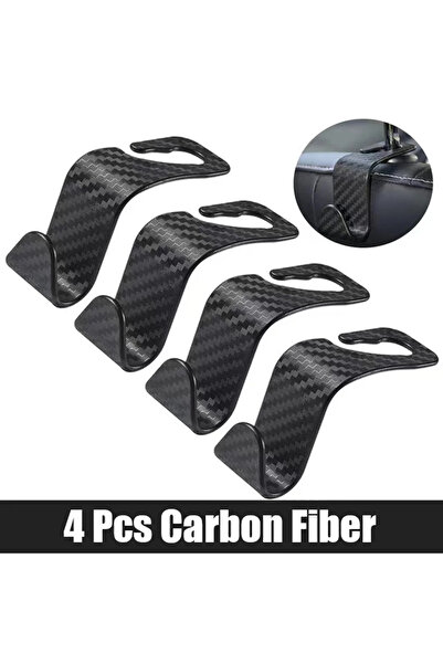Choice Gold 4Pcs Universal Auto Seat Headrest Hook Storage Hanger Car Vehicle...