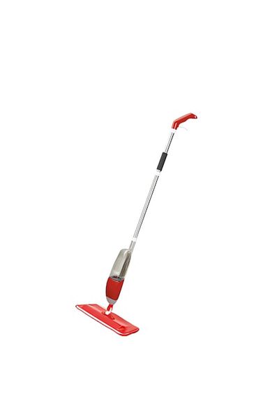 OEM Mop with spray, multifunctional, microfiber, red color
