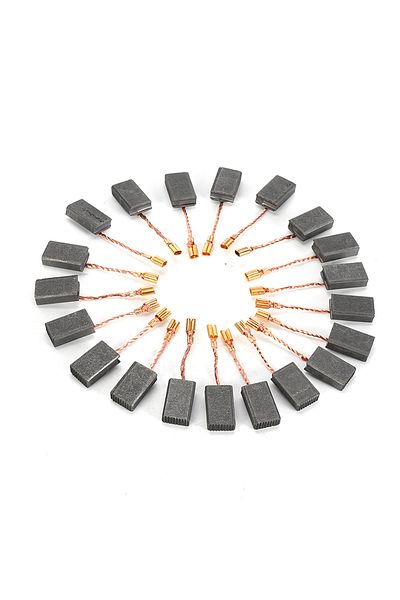 Choice 20pcs Motor Carbon Brushes With Wire Carbon Brush Spring For Bosch 125 Motor Angle Grinder 5x10x1...