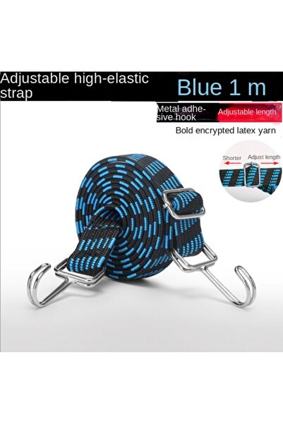 choice2 أربطة مطاطية زرقاء للدراجات النارية، حبال أمتعة، خطافات، ربطات حبال ل...