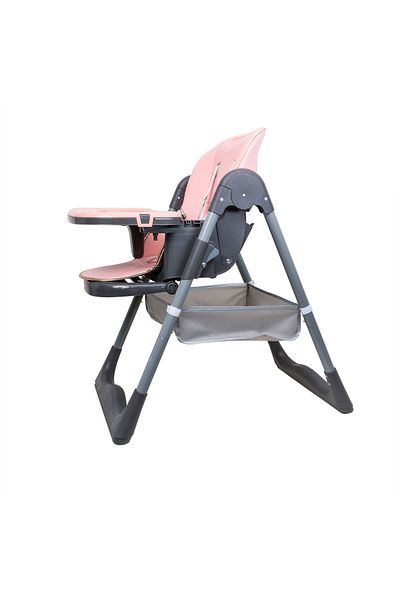 Z-Tools Scaun de masă pentru copii, 12-36 luni, greutate maximă 50 kg, înălțime reglabilă, roz ZTS 9136