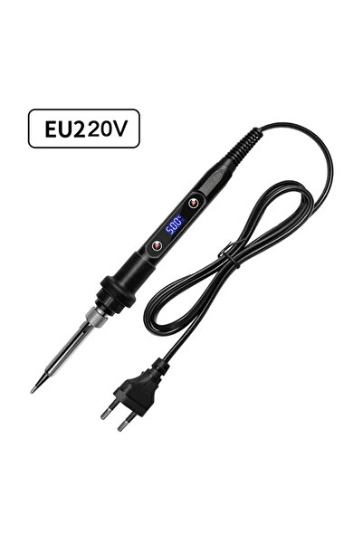 Choice1 مكواة لحام كهربائية جديدة 60 واط، قابس أوروبي 220 فولت، درجة حرارة قا...