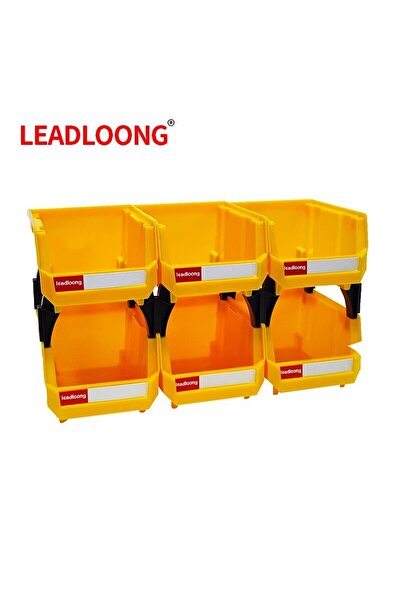 Choice1 صندوق تخزين أصفر من ليدلونج V1، عبوة من 6 قطع (6/24 قطعة)، 13.5 × 10....