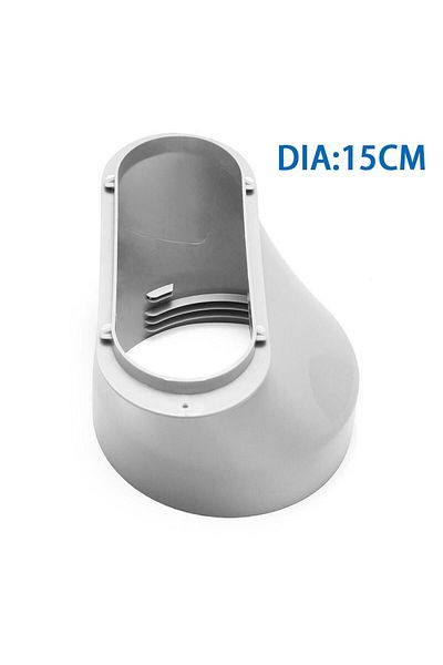Choice DIA15cm 2/3PCS Portable Air Conditioner Window Kit Slide Plate Adjustable Adaptor Wind Shield Exhau