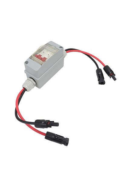 Choice 32A Circuit Breaker Switch Protector MCB 2P DC 500V 32A Disconnect Switch with IP65 Waterproof Distr