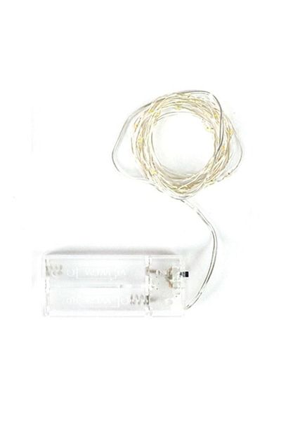 Graffiti Resin LED Starry Copper Wire String Light White 3 meter