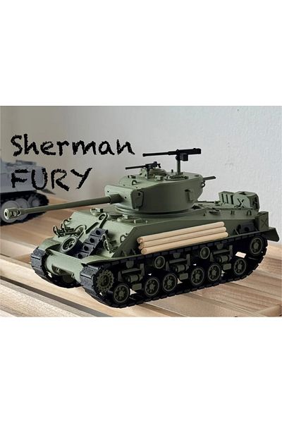 Mekanikcim M4A3E8 “Fury” Sherman – 1 : 35 Scale Model Kit