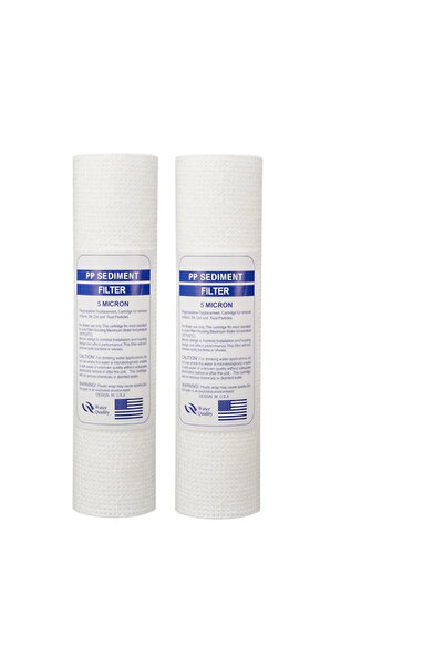 Choice1 2 pcs 2/4 PCS of universal water filter 5 micron pp cotton filter ele...