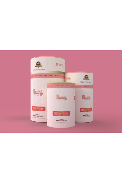 Tarihi Mardin Kahvecisi قهوة ديبك ميريني بالفراولة الجبلية 250 جرام في علبة ك...