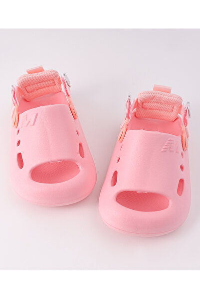 SAPS Back Strap Closure Clogs - Pink