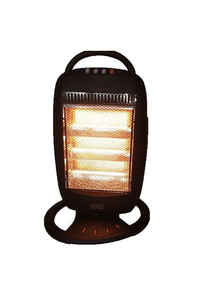 VICTRONIC Radiator de incalzit cu halogen, 1200 W, 3 trepte de putere, Protectie in caz de rasturnare