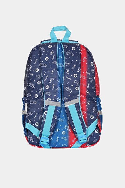 Relaxion Set of 3 Primary School Backpacks with Orthopedic Back Support and Pen and Nutrition Bag