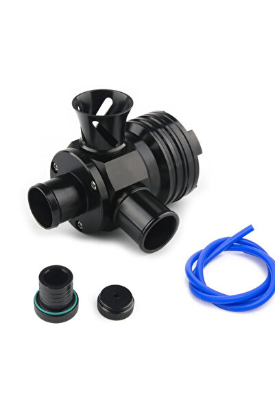 choice2 صمام تفريغ ضغط التوربو أسود اللون بدون شعار، مناسب لسيارات فولكس فاجن...