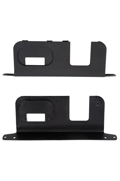 Choice black Maverick 2022-2025 Bumper Cover Plate 4/7-Pin Hitch Protector, No-Drill PP Weatherproof Truck