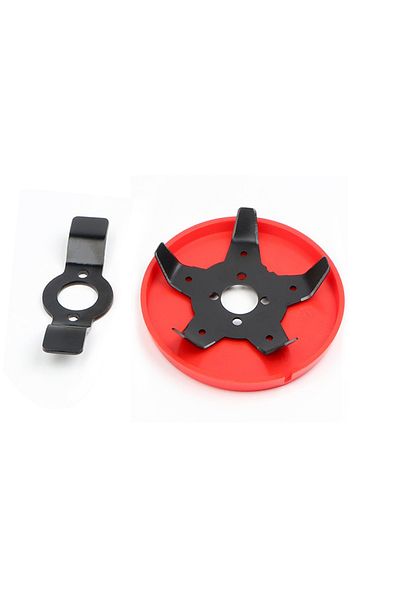 Choice Red Dual-use Weeding Blade Cutters Disc Multi-functional Weeder Plate Lawn Mower Trimmers 2/5 Teeth