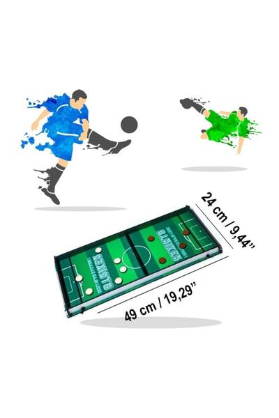 Tıfıl Toys Striker 3'ü Bir Arada Oyun Seti (Sling Puck - 3 Taş - 9 Taş)