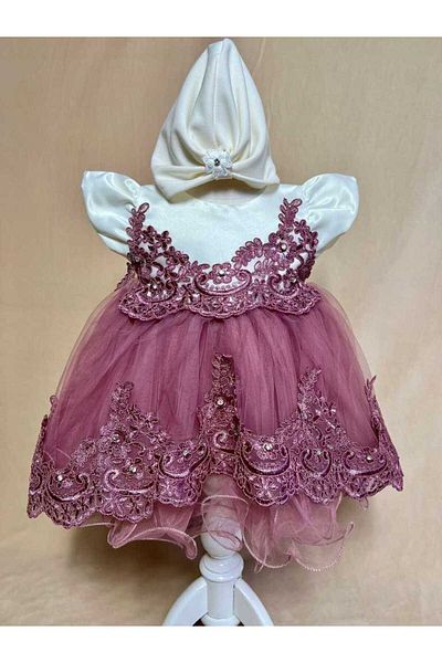 Botez Complete Set- mov plum with braid