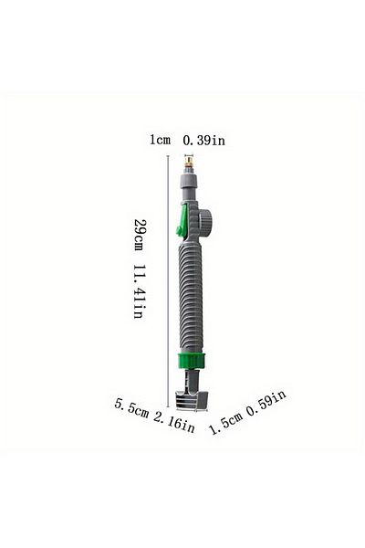 Choice grey Garden Watering Artifact Beverage Bottle Sprayer Cola Spray Head Universal Reciprocating Pull-o
