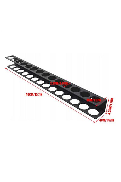 Choice Black new Screw Storage Box Wall Mounted Heavy Duty Screwdriver Storage Rack Storage Box Screwdriver
