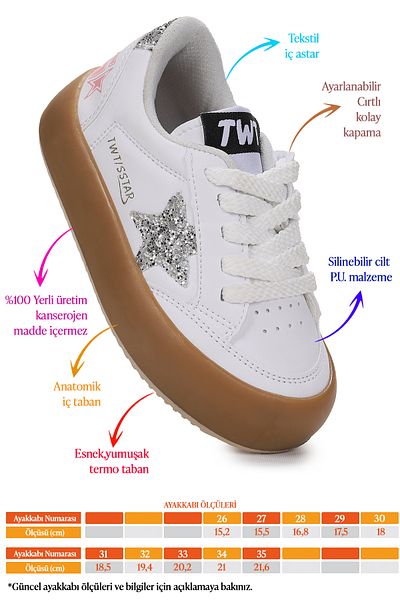 Kiko Kids Rida Daily Lace-Up Girls' Sports Shoes