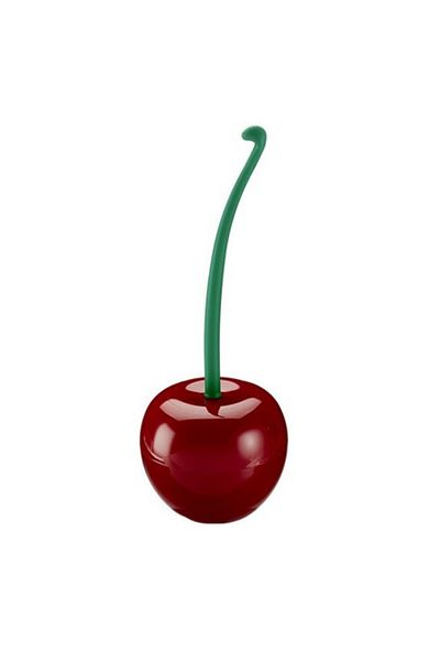 Choice 1pc red 1pc Red Toilet Brush Creative Lovely Cherry Shape Lavatory Toilet Brush Holder Toilet Holder