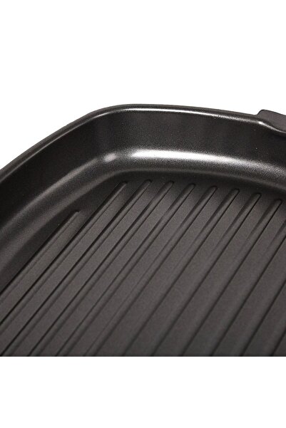 OEM Grill aluminum, Teflon-coated interior, glass lid, diameter 27 cm