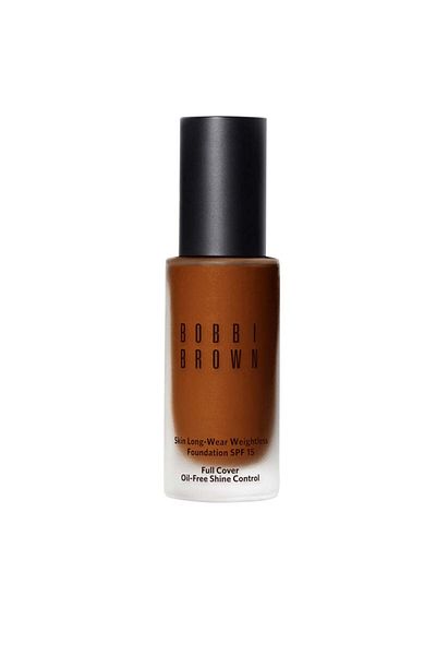 BOBBI BROWN Fond de ten Bobbi Brown Skin LongWear Weightless Full Cover, 30 ml, culoarea Cool Almond