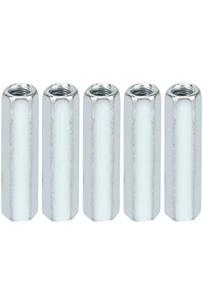 Yunir وصلة قضيب ملولبة، مقاومة للتآكل، وصلة سداسية عالية القوة 12 مم لتوصيل ا...