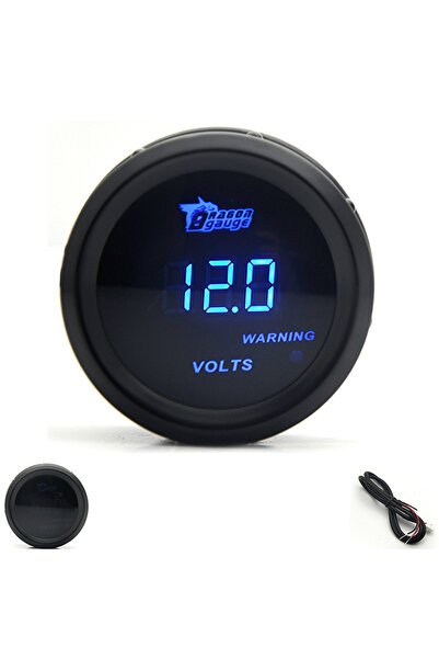 Choice5 مقياس ضغط التوربو الرقمي للسيارة VOLT 2 بوصة (52 مم) لقياس ضغط التورب...