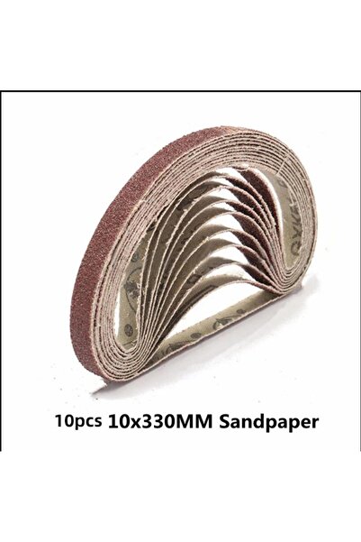 Choice11 ٦٠ قطعة، ١٠ قطع، ١٠ مم، ١٠ قطع/مجموعة، ورق صنفرة حزام ١٠ مم/٢٠ مم، م...