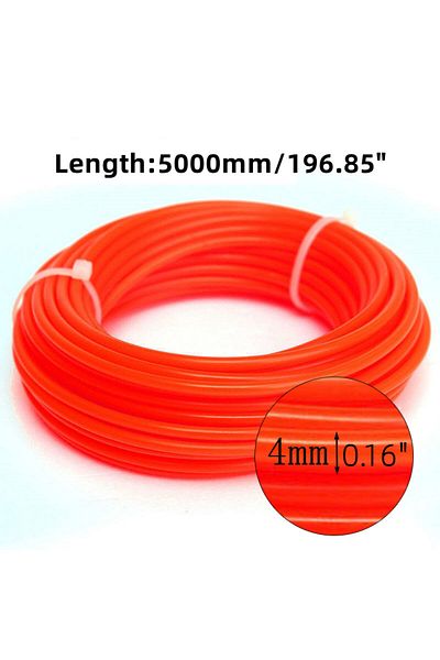 Choice 5000mm(Thick 4mm) Strong Trimmer Strimmer Brushcutter Nylon Cord Line 4mm*5000mm Wire String Rope fo