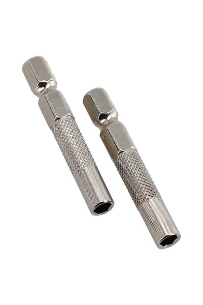 Vibra Tite 2x 1/4 '' Drill Socket Adapter Hex Shank 6.35mm Insert Bit To 4mm Screwdriver Socket Extension Im...
