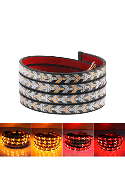 choice2 شريط إضاءة LED للسيارات والشاحنات، 12 فولت/24 فولت، بطول 1.5 متر، لبا...