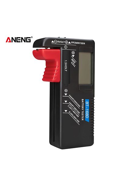 ANENG BT-168D BT-168/ BT-168D Digital Battery Capacity Tester Checkered Charge Indicador de Bateria