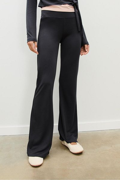 Stradivarius Soft modal bell bottom trousers