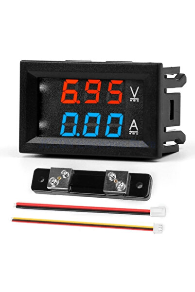 Choice4 100A Diverter Digital Voltmeter DC0-100V 10A 50A 100A Voltmeter Ammet...