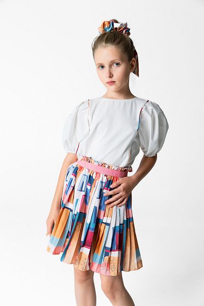 Lia Lea Girl White Blouse