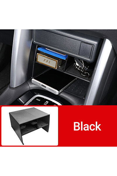 Choice صندوق تخزين مركزي للسيارة هجين ABS من تويوتا كورولا كروس XG10 موديل 2021 2022 2023 2024 2025 باللون الأسود