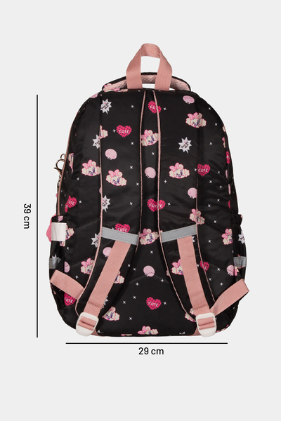 Relaxion Set of 3 Primary School Backpacks with Orthopedic Back Support and Pen and Nutrition Bag