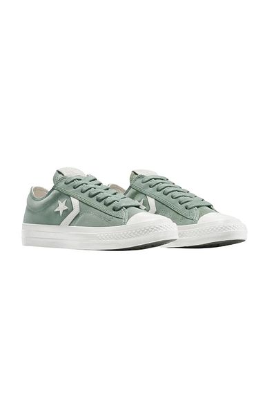 converse A13607C-K Pantofi sport pentru femei Star Player 76 din piele intoarsa, verde