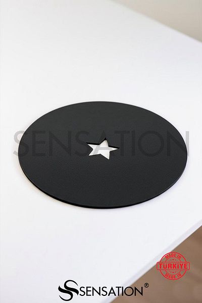 Sensation Set of 6 Felt Round American Service & Coasters Supla