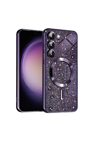 Rao Husa compatibila cu Samsung Galaxy S23 Plus, Protection, Luxury Glitter M...